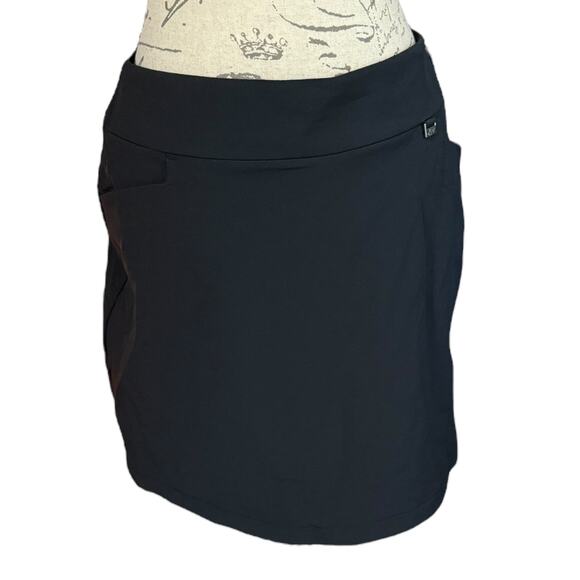 Greg Norman Black Play Dry 4 Way Stretch Skort Size Large NWOT - Picture 1 of 6